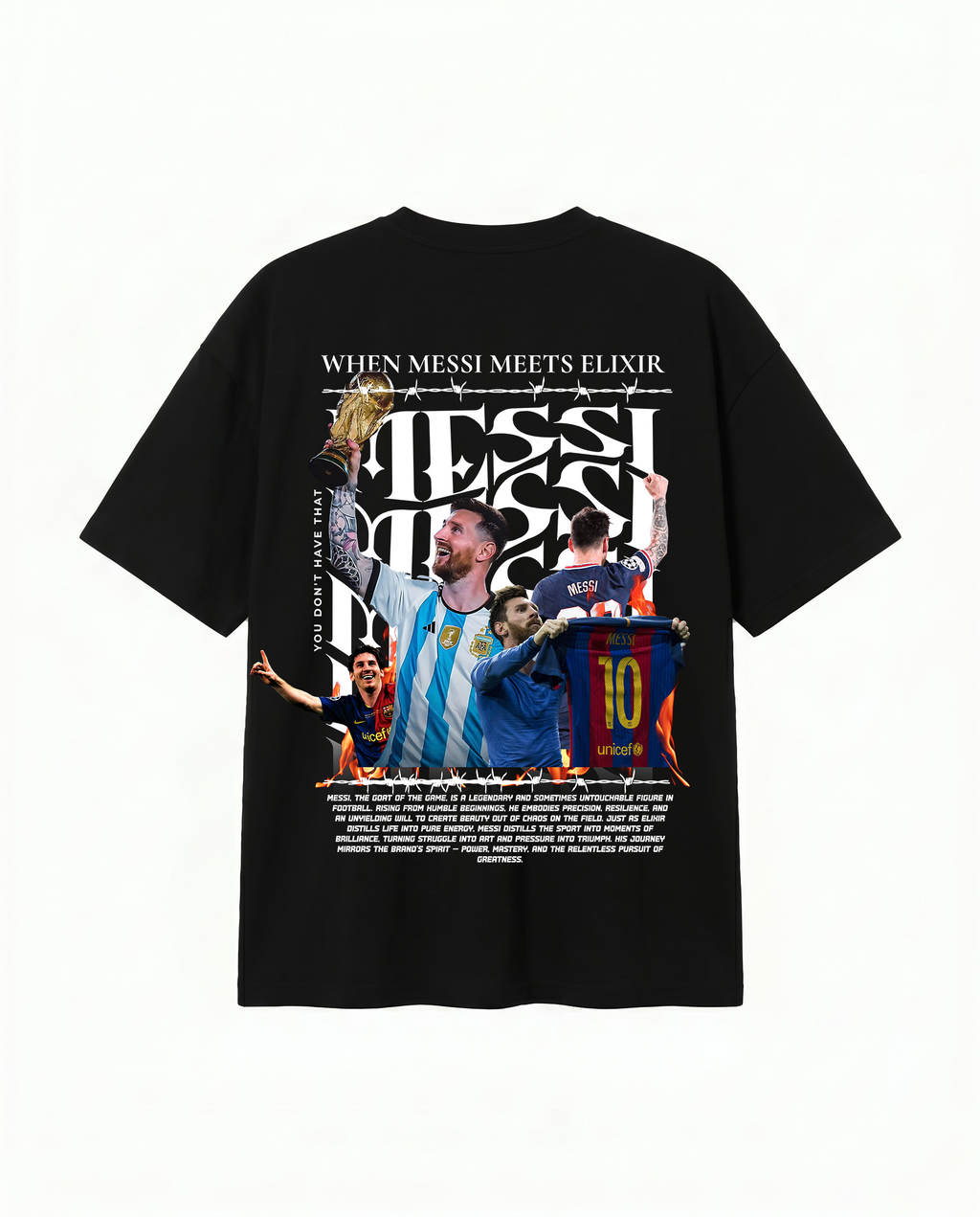MESSI OVERSIZE T-SHIRT
