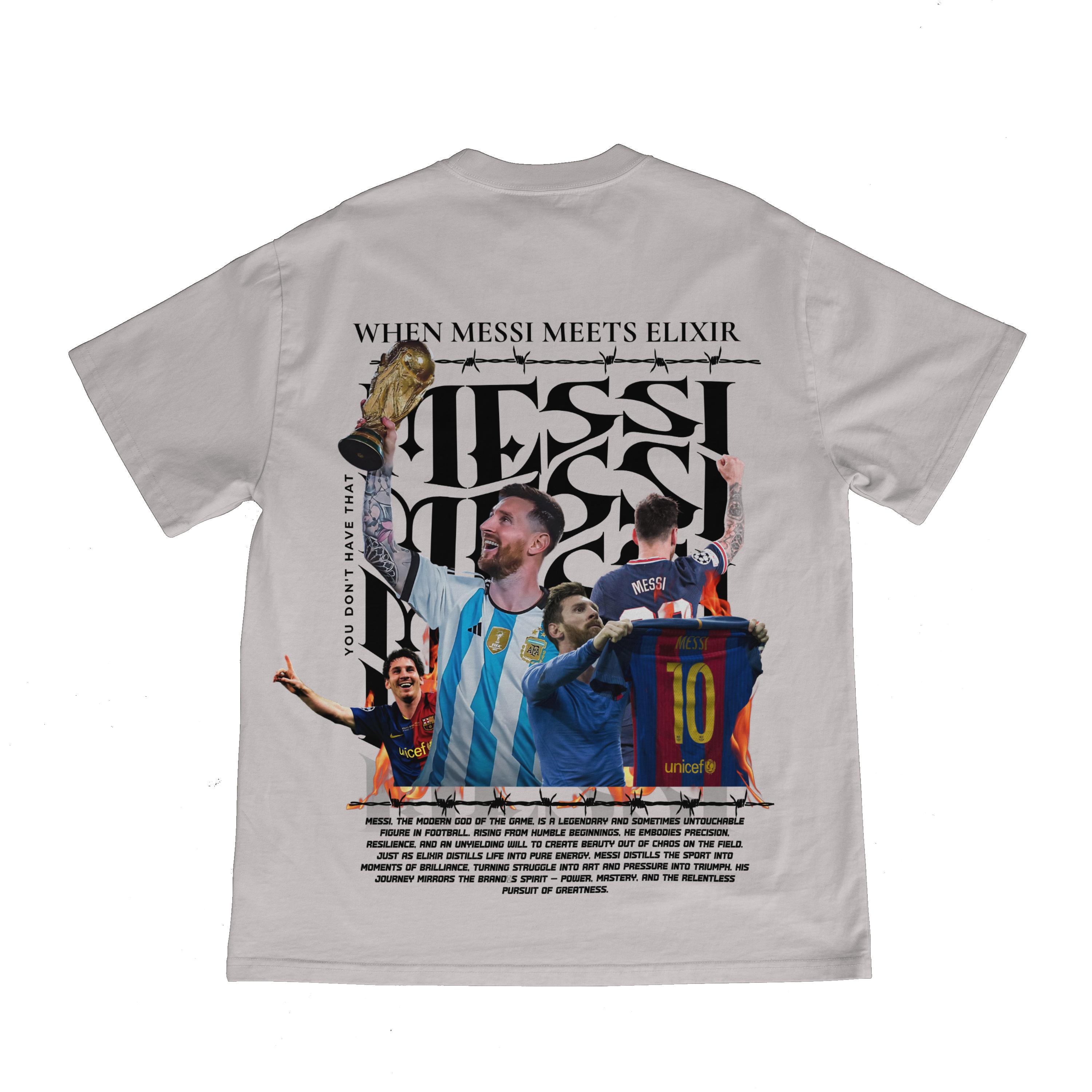 MESSI OVERSIZE T-SHIRT